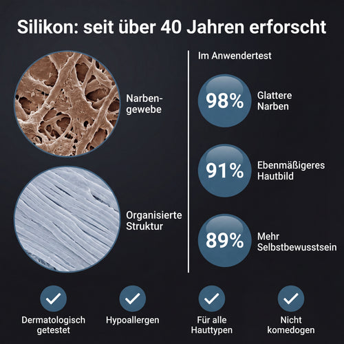 Klinischer Silikonstift zur Reparatur von Narben · Akne & Hautstruktur für Männer