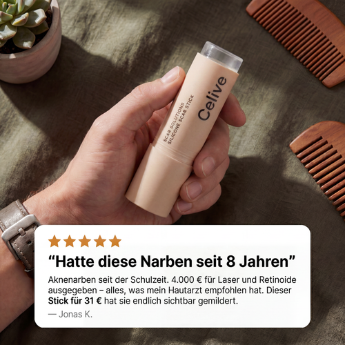 Klinischer Silikonstift zur Reparatur von Narben · Akne & Hautstruktur für Männer